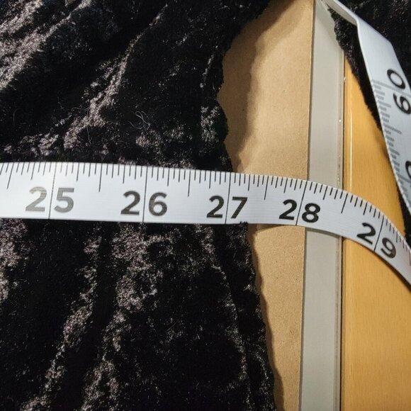 Connected Apparel, Size Unknown Crushed Velvet Cuffed Open Jacket Exc. Used Cond - Picture 7 of 10